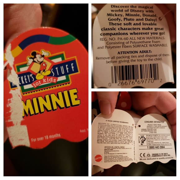 9in Minnie Mouse - Picture 7 of 7